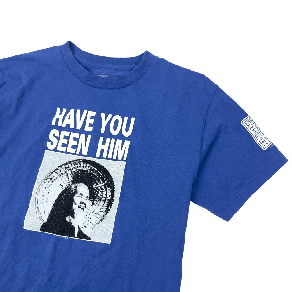 Powell Peralta Have You Seen Him Graphic T Shirt 2015 Blue Mens Medium
